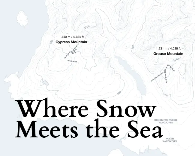 Where Snow Meets the Sea